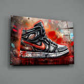 Sneakers Glass Wall Art || Designer Collection.