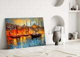 Istanbul Glass Wall Art || Designer Collection.