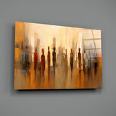 Silhouettes Glass Wall Art || Designer Collection.