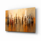 Silhouettes Glass Wall Art || Designer Collection.