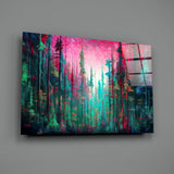 Forest of Colors Glass Wall Art || Designer Collection.