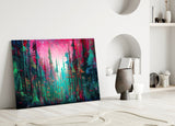 Forest of Colors Glass Wall Art || Designer Collection.