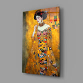 Klimt Style Glass Wall Art || Designer Collection.