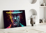 Heisenberg Glass Wall Art || Designer Collection.