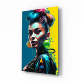 Earrings Glass Wall Art || Designer Collection.