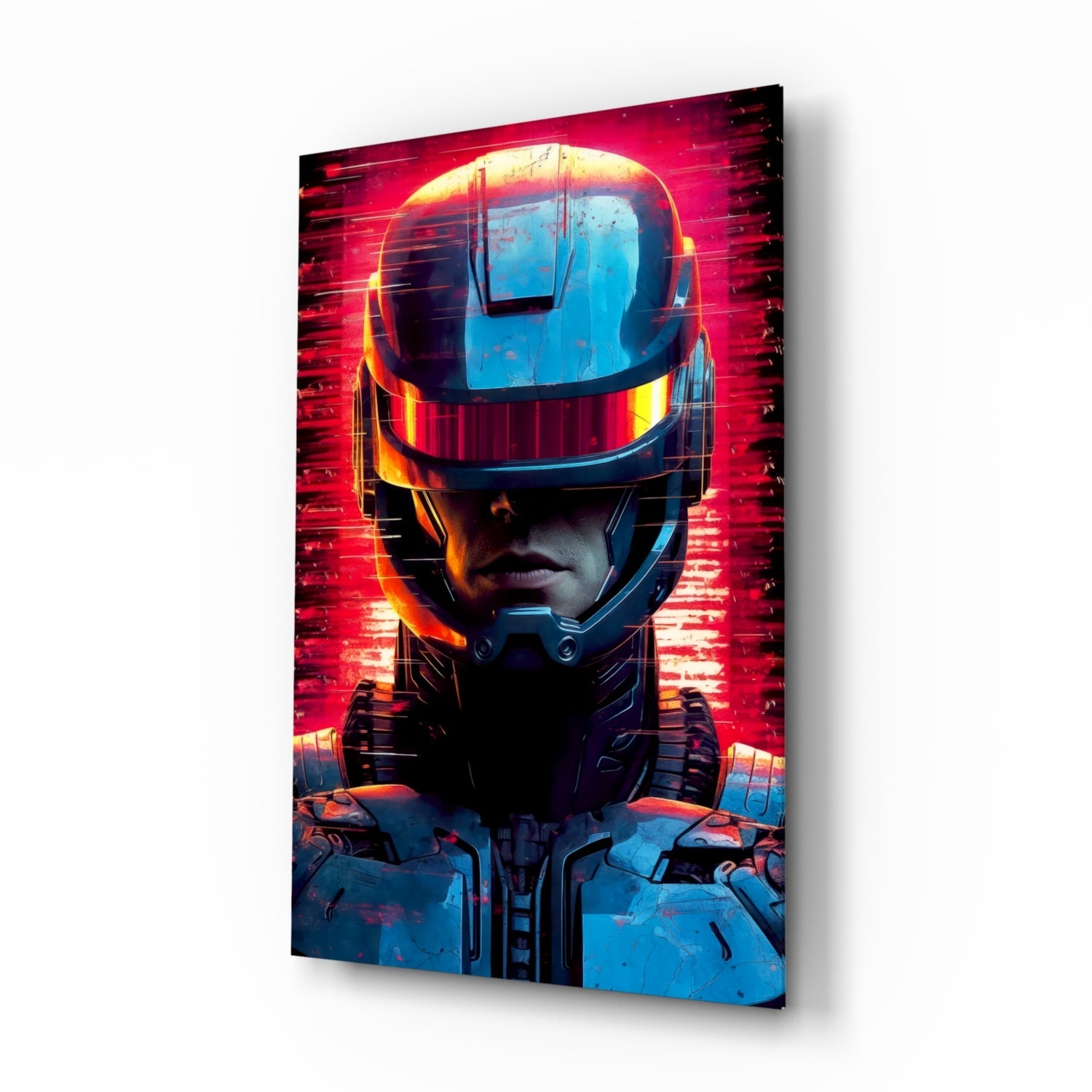 RoboCop Glass Wall Art || Designer Collection.