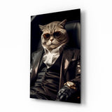 The Boss Glass Wall Art|| Designer's Collection.