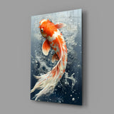 Angelfish Glass Wall Art|| Designer's Collection.