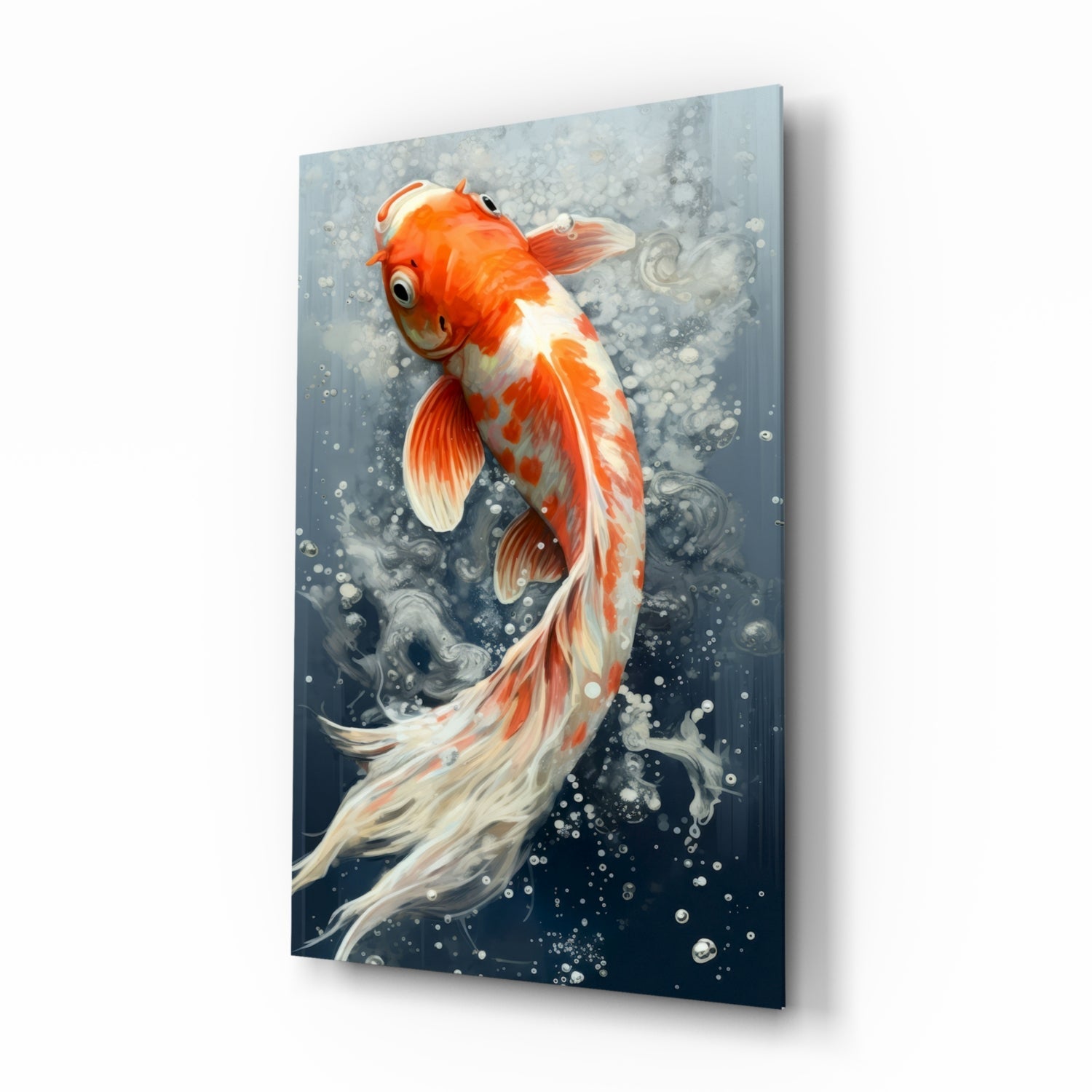 Angelfish Glass Wall Art|| Designer's Collection.