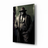 Mr. Inspector Glass Wall Art|| Designer's Collection.
