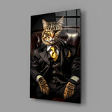 The Boss Glass Wall Art|| Designer's Collection.