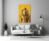 Little Prince Glass Wall Art|| Designer's Collection.