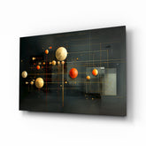 Planets Glass Wall Art|| Designer's Collection.