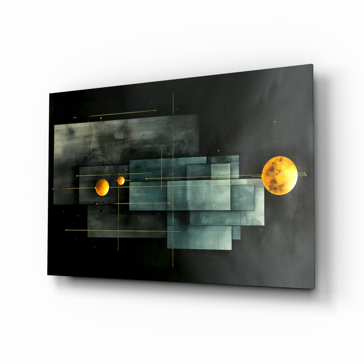 Planet Race Glass Wall Art|| Designer's Collection.