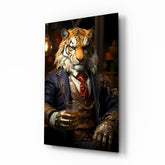 Duke Lion Glass Wall Art|| Designer's Collection.