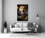 Duke Lion Glass Wall Art|| Designer's Collection.