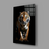 Tiger in the Dog Glass Wall Art|| Designer's Collection.