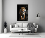 Tiger in the Dog Glass Wall Art|| Designer's Collection.