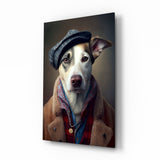 Dog Vogue Glass Wall Art|| Designer's Collection.