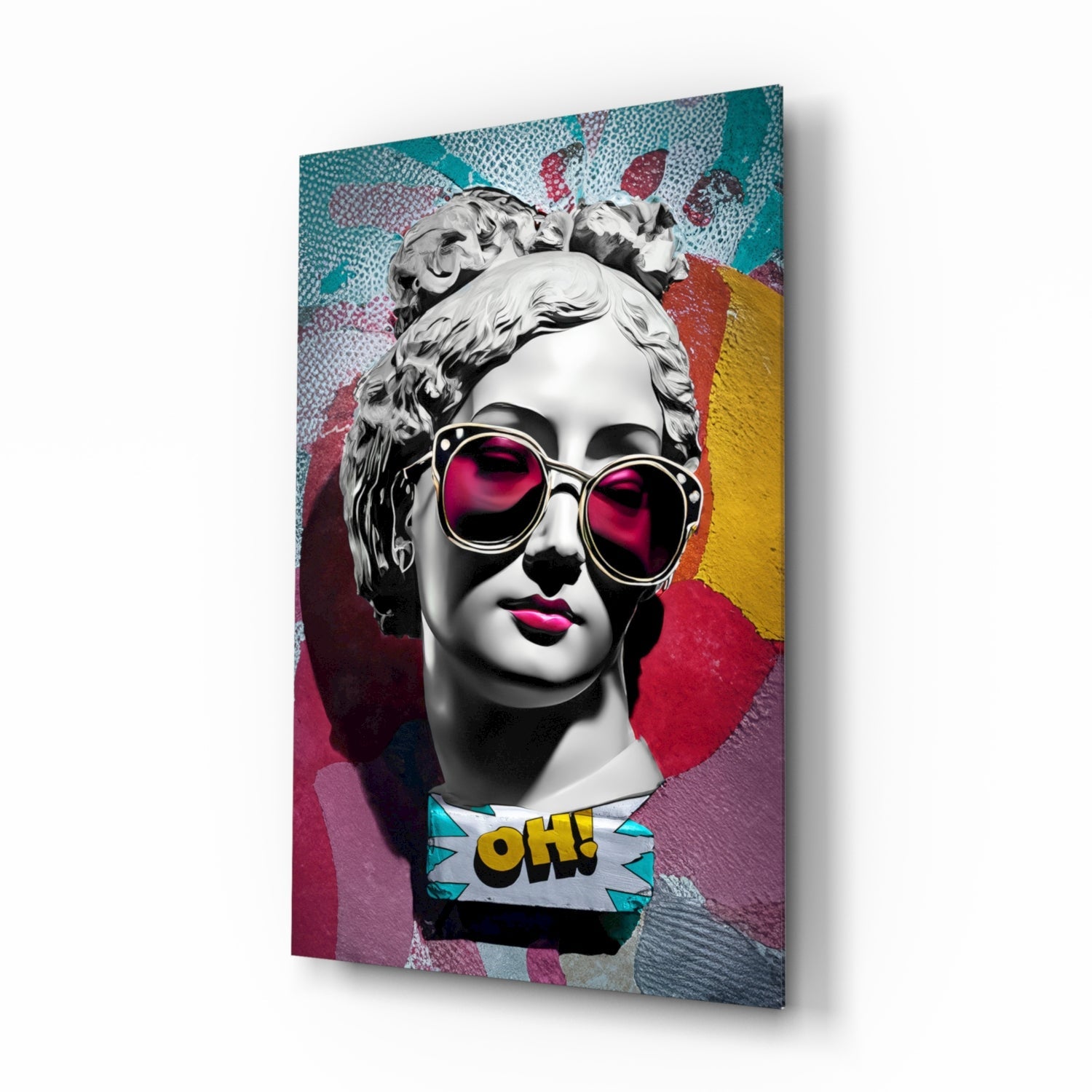 Oh! Glass Wall Art || Designer Collection.