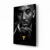 Kobe Bryant Glass Wall Art || Designer Collection.