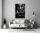 Kobe Bryant Glass Wall Art || Designer Collection.