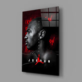 Jordan Glass Wall Art || Designer Collection.