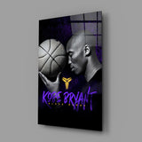 Kobe Bryant Glass Wall Art || Designer Collection.
