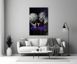 Kobe Bryant Glass Wall Art || Designer Collection.