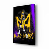 King James Glass Wall Art || Designer Collection.