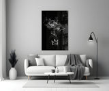 King James Glass Wall Art || Designer Collection.