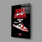 Dunk Glass Wall Art || Designer Collection.