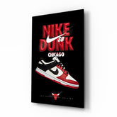 Dunk Glass Wall Art || Designer Collection.