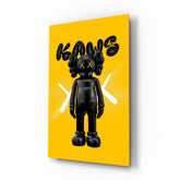 Kaws Glass Wall Art || Designer Collection.