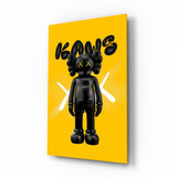 Kaws Glass Wall Art || Designer Collection.