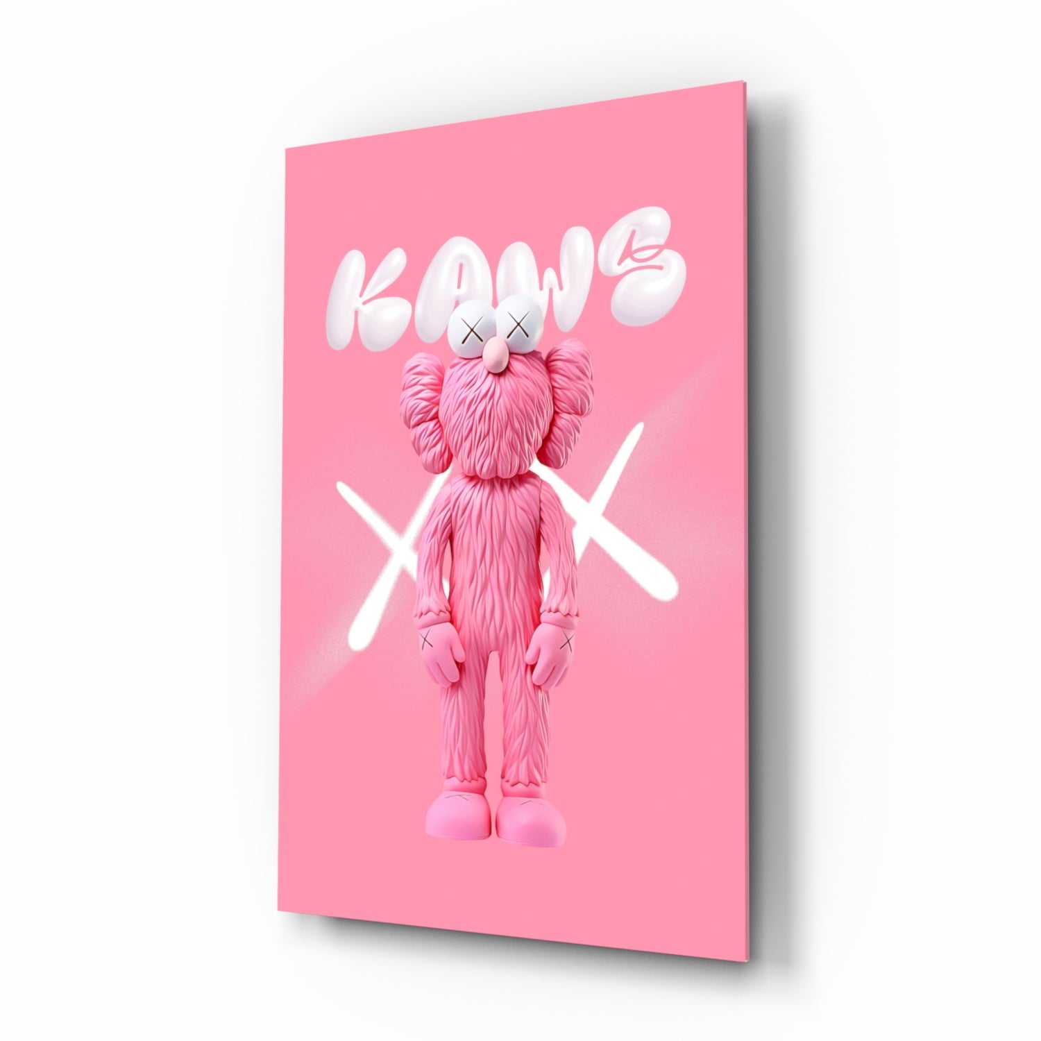 Kaws Glass Wall Art || Designer Collection.