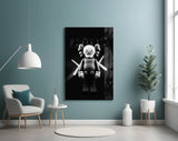 Kaws Glass Wall Art || Designer Collection.