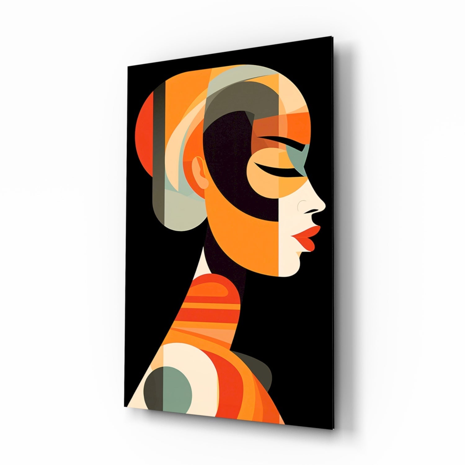 She Glass Wall Art || Designer Collection.