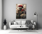 Gladiator Glass Wall Art || Designer Collection.