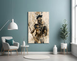 Gladiator Glass Wall Art || Designer Collection.