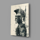Gladiator Glass Wall Art || Designer Collection.