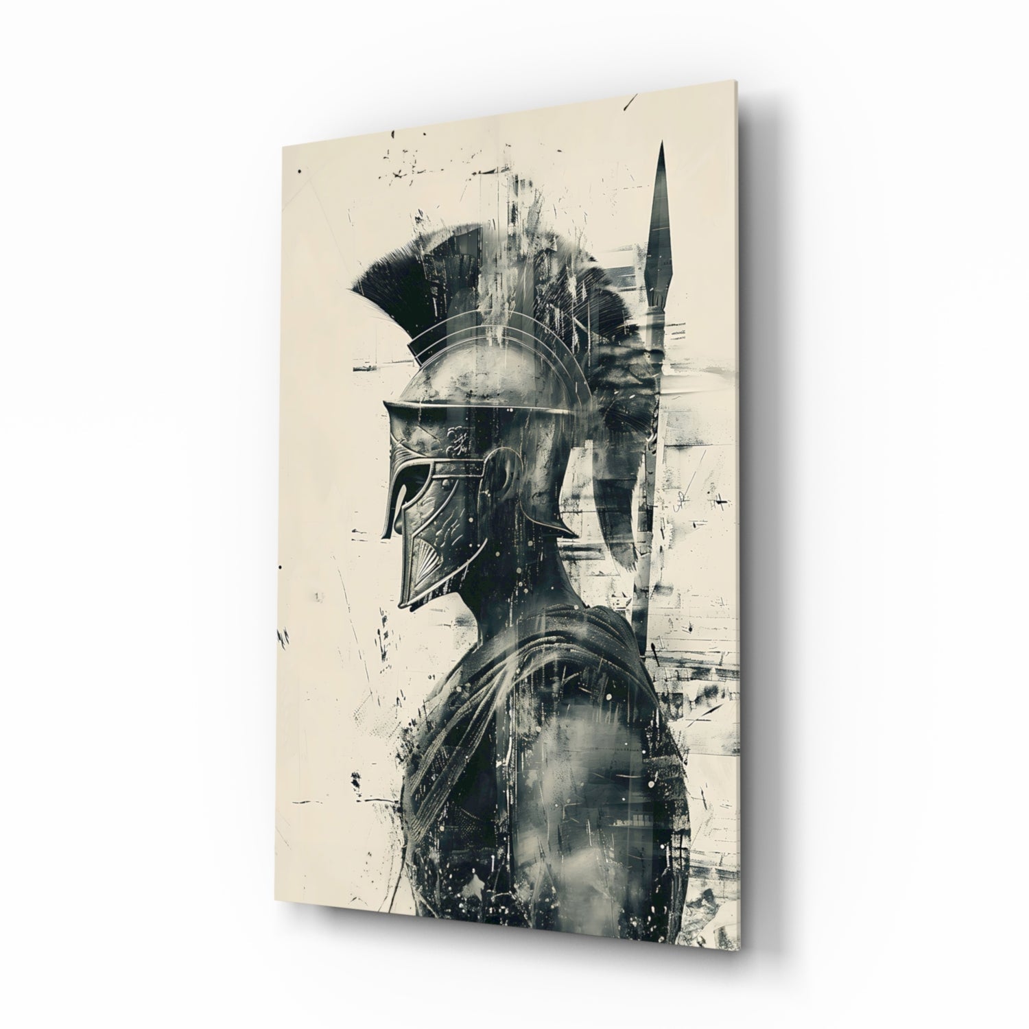 Gladiator Glass Wall Art || Designer Collection.