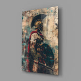 Gladiator Glass Wall Art || Designer Collection.