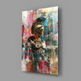 Gladiator Glass Wall Art || Designer Collection.