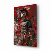 Gladiator Glass Wall Art || Designer Collection.
