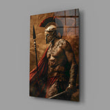 Gladiator Glass Wall Art || Designer Collection.