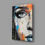 Half Portrait Glass Wall Art || Designer Collection.