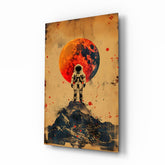 Astronaut Glass Wall Art || Designer Collection.