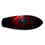 Red Spider Hero Emblem Glass Wall Art.
