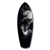 Smoke Wolf Dark Spirit Glass Wall Art.